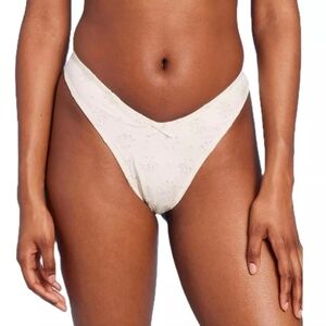 Wild Fable Bikini Swim Bottom V-Waist Low Rise Ultra High Extra Cheeky L 12 14